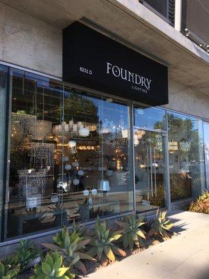 Foundry Lighting returns with a brand new showroom! We're now located at 8231 West 3rd Street, Los Angeles CA 90048