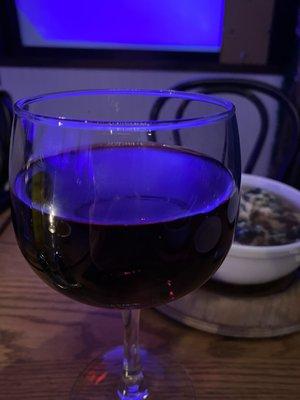 House Red Wine - free with Yelp check-in