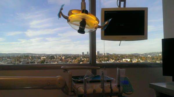 Patient seat view