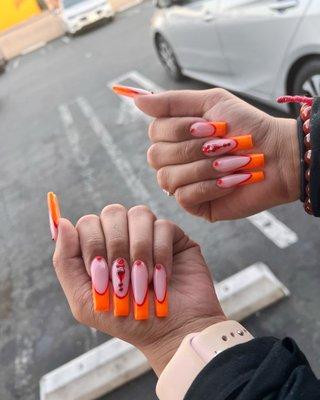 Hot summer nails