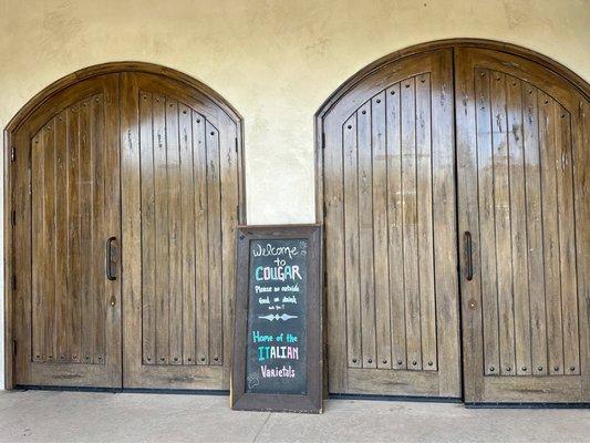 Welcoming Entrance