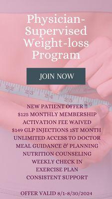 New patient offer! Call or text us at (209)765-8687 for a free consultation. We offer telehealths, home visits, and same day appointments.