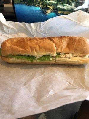 Super Deluxe Tuna sandwich