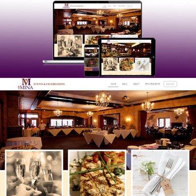 Banquet Hall and Wedding Venue Website Design