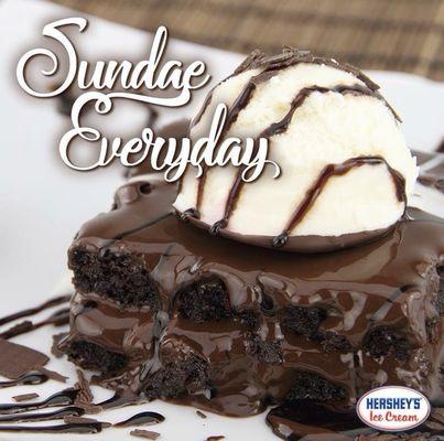 Melted mouth ...Sundaes everyday at YogurtBreeze