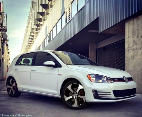 Come test drive the new  GTI.