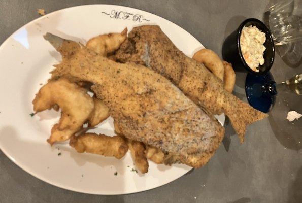 Fried Fillet Of Catfish