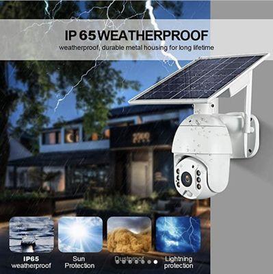 Our Solar Powered Security Camera  is completely safe for outdoors, it operates remotely, equipped with two-way audio, PIR + radar dual indu