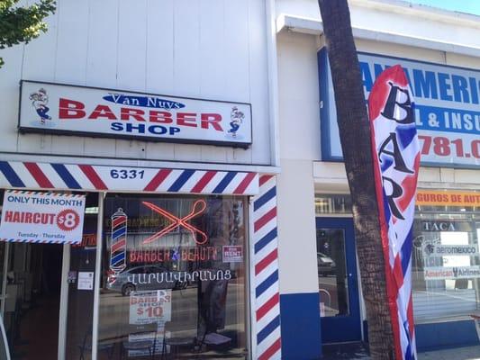 Van nuys Barber shop is going on a vacation from July 3 to July 18 please call or come before thank you 818-922-4664