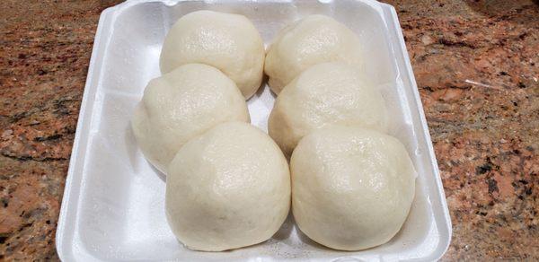 Steamed red bean buns