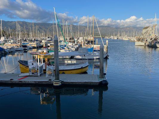 The Santa Barbara Harbor was built in 1929 and is a popular destination for locals, tourists, recreational boaters, and fishermen.