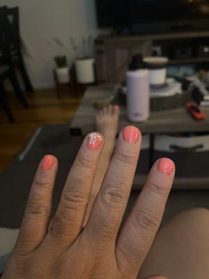 Love my gel manicure and pedicure!