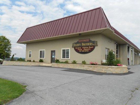 Front of Building Along Route 625