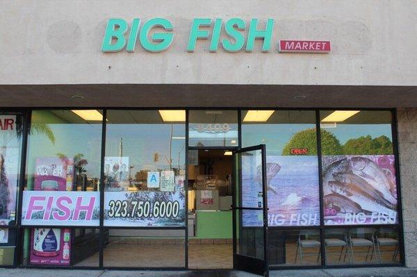 Outside photo shot of Big Fish Market