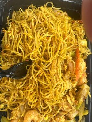 Singapore noodles, omg they are so dry. This food is not good. I will not order from this place again...