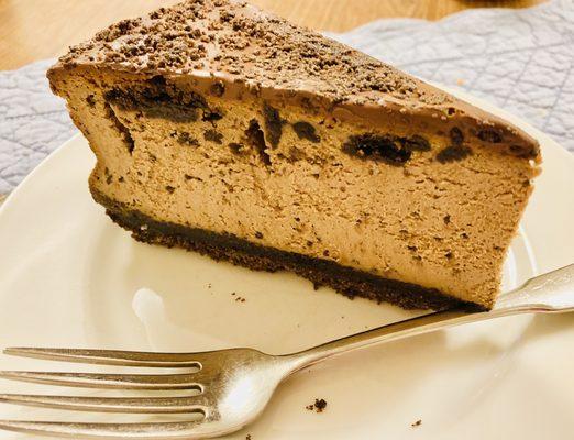 Oreo Speedwagon - Oreo crust and coffee cheesecake