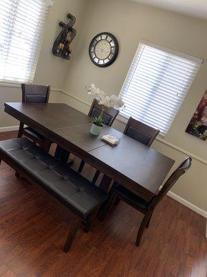 Our new Dining Table!!