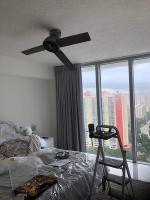 ceiling fan installation