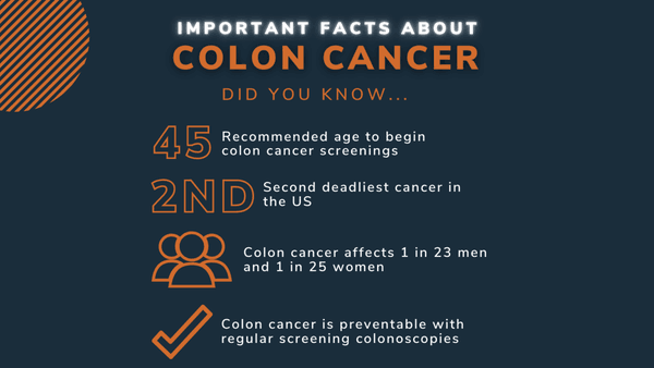 If you are 45 or older, schedule your colonoscopy screening today.