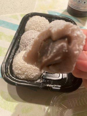 Delicious red bean Mochi