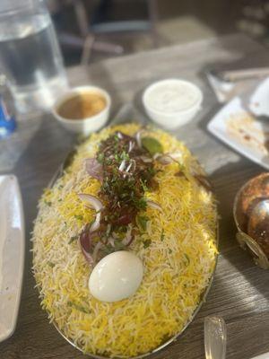 Hyderabadi Goat Dum Biryani