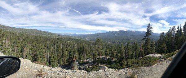 Yes The Sierra Mountains, in my NOPE not a Jeep or a truck, it's my favorite car ever, My Ford Fusion!