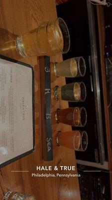 the cider flight