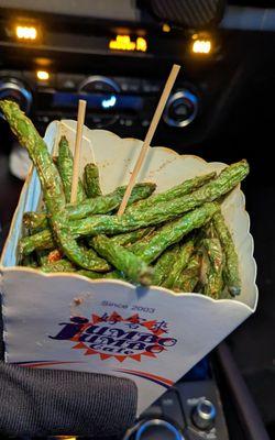 The best fried string beans you'll ever eat