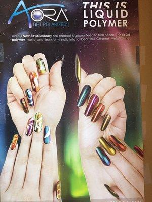 Chrome nail now serving