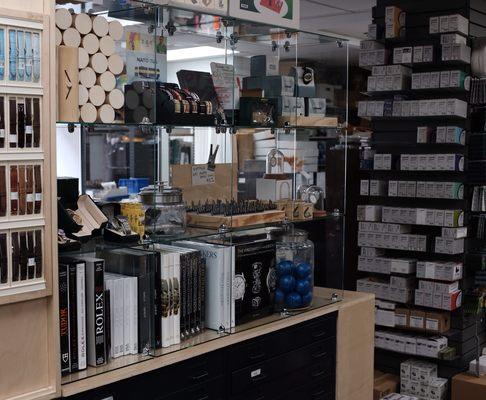 Specialty books and tools.