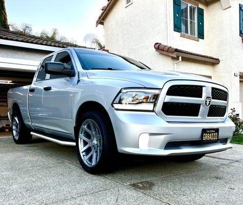 Finished truck with 4.10 gears installed.