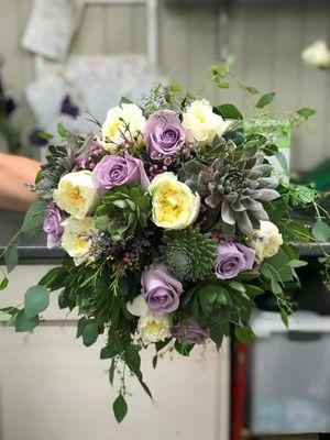 Wedding - Lovely Lavender Bouquet