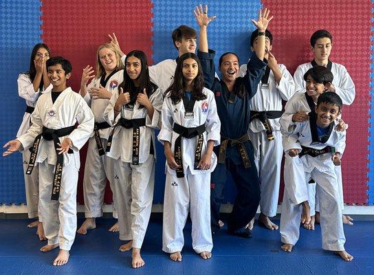 Black Belt Ceremony is a Joyous Moment to smile about.