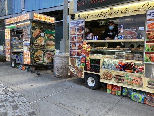 Food Carts are ready to feed you. 04/18/21