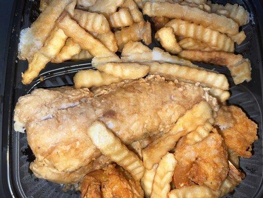 Fish, Shrimp and Chips