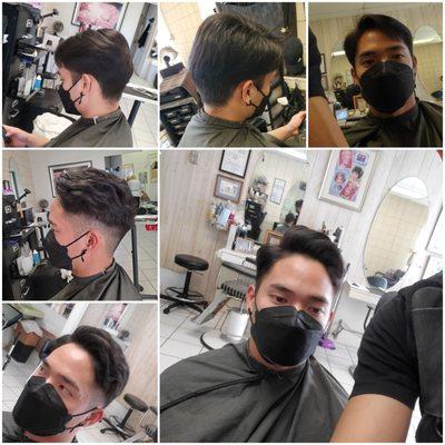 #men'shaircut #men'sKoreanstyle #men'sperm