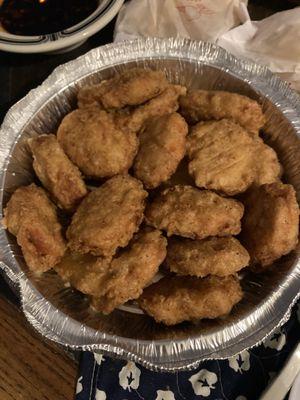 Chicken Nuggets:  10pcs per order (this has two orders combined)