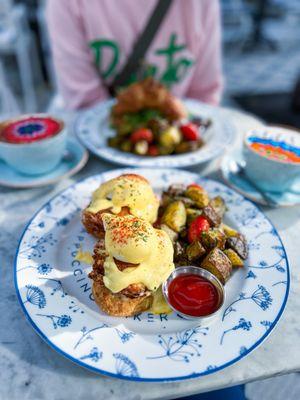 Fried Chicken Benedict