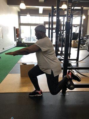 Rear Front Elevated Split Squat