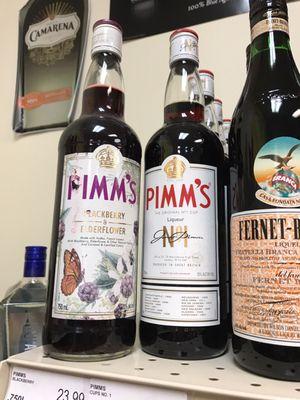 New flavor pimms!