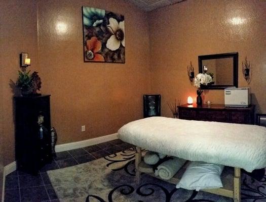 Our new relaxing massage  room!