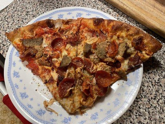 Meat lover's pizza.