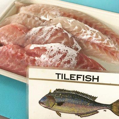 Local Tilefish while supplies last.