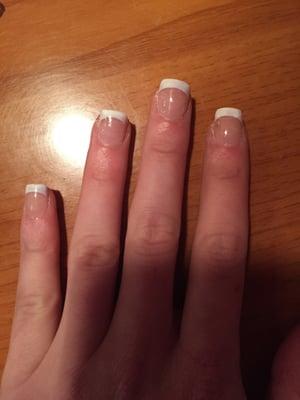 Worst manicure ever.