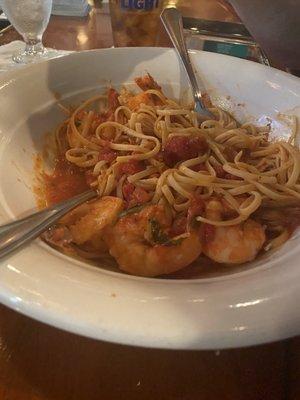 Shrimp fra diavolo