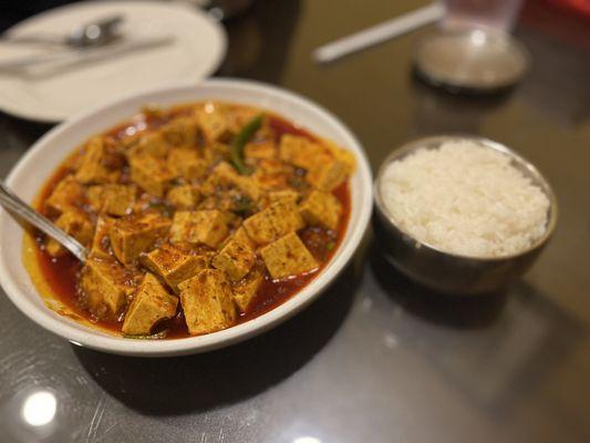 Mapo Tofu with Minced Pork