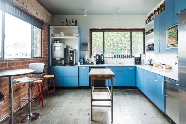 Shared Kitchen Area (get your premium coffee & craft beers here!)