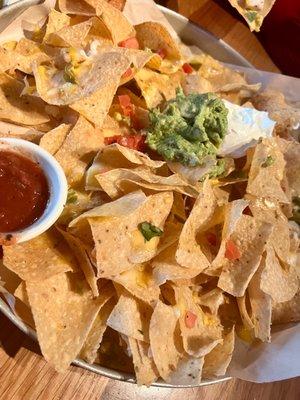 Nachos with chicken