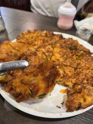 Kimchi pancake