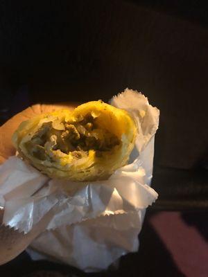 Steak and cheese egg roll OMG SOOOO GUUUDDDD